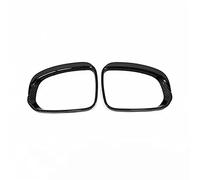 MEXWLOP ABS Fibra de Carbono Coche Espejo Retrovisor Bloque Lluvia Ceja Cubierta Trim Car Styling, for VOLVO, for XC60 2017 2018 2019 Accesorios 2 Piezas Protector de cejas con espejo