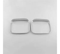 MEXWLOP ABS mate espejo retrovisor de coche bloque lluvia ceja panel cubierta ajuste accesorios estilo 2 piezas, for Jeep, for Renegade 2015 2016 2017 Protector de cejas con espejo