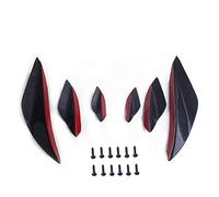 MEXWLOP Accesorios de 6 uds., pegatina Canard del alerón divisor aleta labio parachoques delantero, for, E92, for, E93, for, E90, for, M3 Alerón del labio del maletero del coche