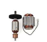 MEXWLOP Accesorios de armadura de Rotor de 220-240V HR2810, for makita, reemplazo de bobina de estator de anclaje de armadura de Rotor de martillo HR2810 Anclaje de rotor de armadura(BLACK With Bearin