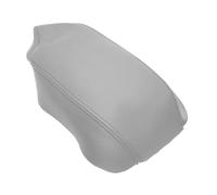 MEXWLOP Accesorios for coche, tapa de consola central cuero microfibra, cubierta caja reposabrazos, pegatina embellecedora, for, Serie 3 F30 2013-2017 2018 Funda para reposabrazos(LHD Gray)