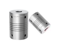 MEXWLOP Acoplador de eje de mordaza de motor CNC de aluminio Clowiet, de 5 mm a 8 mm, acoplamiento flexible, diámetro exterior: 3/4/5/6/6,35/7/8/10 mm, longitud D: D19l25 Acoplamiento Oldham(8mmx8mm)