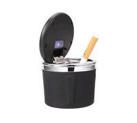 MEXWLOP Adecuado for, tapa de cenicero, tablero de extracción y lámpara for interior de automóvil Serie 3 Serie 5 Cenicero for vehículo 7x1x3x56 Cenicero para coche(Silver)