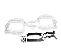 MEXWLOP Africa Twin CRF1000L CRF 1000 L 2016 2017 2018 2019 Guardamanos for motocicleta Protector de manos Parabrisas Protector de mano para motociclista(Transparent)