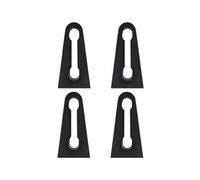MEXWLOP Almohadilla amortiguadora de Sonido for Cerradura de Puerta de Coche, for VW, Polo, T5, Bora, Caddy, Jetta, Passat, Golf, Mk4 MK5 MK6 MK7 Amortiguador de Puerta de Coche Amortiguador de PU