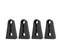 MEXWLOP Amortiguador de Sonido for Cerradura de Puerta de Coche, for, X1 X3 X5 X6 E84 E83 F25 E70 E71 Chirridos de Ruido silencioso Aislamiento sordo Amortiguador de Puerta de Coche Amortiguador de p