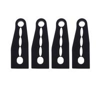 MEXWLOP Amortiguador de Sonido for Cerradura de Puerta, for Ford, Fiesta, Fusion, Mondeo, Amortiguador for Puerta de Coche Amortiguador de Puerta de Coche