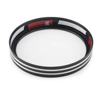 MEXWLOP Anillo embellecedor de bisel for velocímetro motocicleta, for Harley, Davidson Sportster XL883 XL1200 Dyna Street Bob Low Rider CNC aluminio Anillo para velocímetro de motocicleta