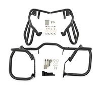 MEXWLOP Barra de protección for tanque motor motocicleta refrigerada por aceite, parachoques, for, R 1200 GS R1200GS R1200 2004-2012 Protector de barra de choque para motocicleta(A set of bk)