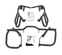 MEXWLOP Barras de protección for parachoques motor superior e inferior motocicleta, marco, for, R1200 GS, R1200GS LC, R 1200 2004-2012 Protector de barra de choque para motocicleta(A set of bk)