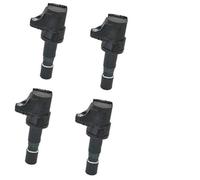 MEXWLOP Bobina de encendido 1/4PCS 30520-R1A-A01 30520R1AA01, for Acura, ILX 2013-2015, Civic, 2012-2015, HR-V 2016-2017 Paquete bobina Bobina de encendido(BLACK Rear right)