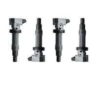 MEXWLOP Bobina de encendido 90919-02236 for Toyota, for Altezza Gita GXE1 JCE1 SXE10 3SGE 1998-2005 9091902236 Repuestos for bobinas automóvil Paquete de bobina de encendido del coche(BLACK 4pcs)