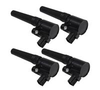 MEXWLOP Bobina de encendido, for Jaguar, S-TYPE II X200 4.0L .2L V8, for Daimler, XJ, for Ford, for Lincoln, LS 3.9L AJ81373 1W4Z12029BA Reemplazo de la bobina de encendido del automóvil(BLACK 4pcs)