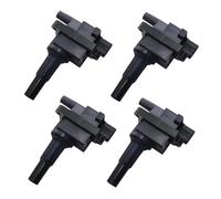 MEXWLOP Bobina de encendido, for Mitsubishi, PAJERO, for MINI, 0.7L 1994-2012 4A30 MD338017 Paquete bobinas accesorios for motor Paquete de bobina de encendido del coche(BLACK 4pcs)