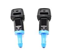 MEXWLOP Boquilla de Chorro limpiaparabrisas Delantero de 2 uds, for Jeep, Patriot Compass 2008 2009 2010 2011 2012 2013 2014 2015 2016 Boquilla lavafaros para Coche