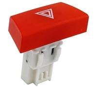MEXWLOP Botón de control emergencia del interruptor luz indicadora advertencia peligro, for Toyota Aygo, for Mk1, for Peugeot 107, for Citroen C1 6490 Interruptor de peligro del tablero