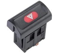 MEXWLOP Botón de interruptor luces emergencia for coche, compatible con GM, Opel, Vauxhall y Vectra B. Números pieza: 90436456, 6240148, 09152308, 09138058 Interruptor de peligro del tablero