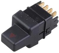 MEXWLOP Botón de interruptor luces emergencia intermitentes for coche, for Fiat Uno 1818592800 Interruptor de peligro del tablero