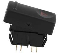 MEXWLOP Botón del interruptor de la luz indicadora emergencia, for Renault 19 Mk2, for II R19 1992-2001 7700817335 Interruptor de peligro del tablero