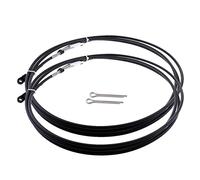 MEXWLOP Cable de caja control remoto cambio acelerador barco 2 piezas, for YAMAHA, accesorios for barcos marinos fueraborda 18 pies Cable de batería de grado marino