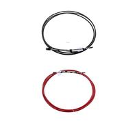 MEXWLOP Cable de control acelerador yate universal 2x, for YAMAHA, palanca cambio 10 pies Cable de batería de grado marino