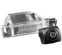 MEXWLOP Cámara de visión Trasera para Coche Cámara de Marcha atrás, para Nissan, Qashqai, X-Trail, Geniss Full HD Ahd 1080P Lente Ojo Pez Vista Trasera Respaldo Coche(Black CVBS720P AHD720P)