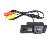 MEXWLOP Cámara de visión Trasera vehículo Especial 170 Grados 1080P AHD, A3 S3 A4 S4 A6 A6L S6 A8 S8 RS4 RS6 Q7 Trayectoria del Coche Cámara de visión Trasera para Coche(Black AHD1080P-175deg)
