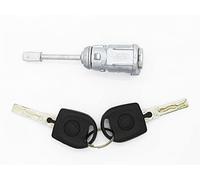 MEXWLOP Cilindro DE Cerradura DE Puerta Izquierda, for VW, for Seat, Ibiza Cordoba, for Caddy, 1996-2004 6L3837167B Cerradura de Puerta de Coche