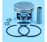 MEXWLOP Conjunto de Anillo de pistón de 45mm, Pin, Anillo de Dedo, Apto for Motosierra China 5200 52cc Tarus Sanli Kit de pistón para Motosierra