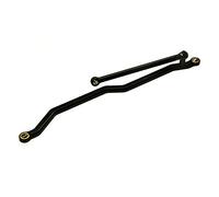 MEXWLOP Conjunto de Enlace dirección Metal 1/10, for Axial, for Coche Escalada Wraith 90018 RC Brazo de suspensión(Schwarz)