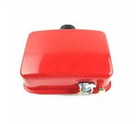 MEXWLOP CONJUNTO DE TANQUE COMBUSTIBLE L40 2.3L, for YANMAR, L48 y MforE 2KW 3KW 211CC 247CC DIESEL ROJO NEGRO CON TAPA Y GRIFO VÁLVULA COMPLETO Tapa del tanque de combustible de la máquina de ja