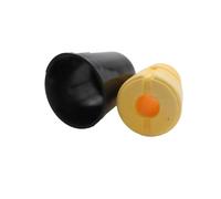 MEXWLOP Cubierta antipolvo delantera, amortiguador de aire, juego de guardapolvo de fuelle, for, for A4(8D2,B5)/(8E2,B6)(8EC,B7) Avant/Convertible A6 4D0412137B Tope de suspensión