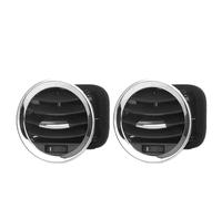 MEXWLOP Cubierta cromada for salida de aire acondicionado del salpicadero, for Opel, D Mk3, 13417363 2201099 Rejilla de salida del aire acondicionado del coche(2pcs)