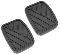 MEXWLOP Cubierta de la almohadilla del pedal embrague freno 2 uds, for Suzuki, for Swift, Vitara Samurai Esteem SX4 Aerio Sidekick Funda para pedales de coche