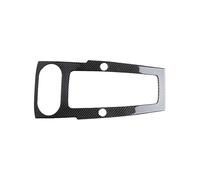 MEXWLOP Cubierta de marco Panel cambio marchas LHD ABS for consola central A3 2014 2015 2016 2017 2018 2019 Panel embellecedor de cambio de marchas de coche(BLACK Double hole)