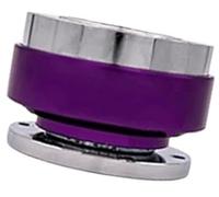 MEXWLOP Cubo de Montaje de Rueda de Coche Adaptador de Cubo liberación rápida para Volante, Kit Racing Boss, Estilo Coche(Purple)