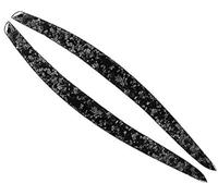 MEXWLOP Embellecedor de la cubierta del párpado ceja faro delantero fibra carbono, for, Serie 3 E92 E93 Coupé 2 puertas M3 2006-2012 Párpados de faros