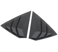 MEXWLOP Embellecedor de la Cubierta persiana Lateral Ventana Trasera del Coche, for Buick, Regal, Opel, B 2017-2023 Superposición de Rejilla de ventilación Lateral de(Black Matte Black)