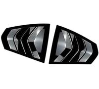 MEXWLOP Embellecedor Lateral de la Rejilla ventilación Trasera for Serie 3 G20 320i, 325i y 330i (2019-2022) Superposición de Rejilla de ventilación Lateral de(Black Gloss Black)