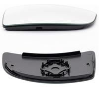 MEXWLOP Espejo retrovisor Inferior Derecho Convexo con Placa de Soporte, for Ford Transit MK8 a Partir de 2014. Reemplazar 1855102. Cristal de Espejo retrovisor(Black Right)