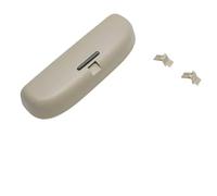 MEXWLOP Estuche for Gafas de Coche, Soporte for Sol, for Skoda, Karoq, KODIAQ, 2017-2021, Accesorios for Cajas Almacenamiento Soporte para Gafas de Coche(Beige)