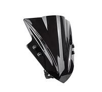 MEXWLOP Extensión de alerón parabrisas variable con abrazadera for motocicleta G310R Fz 400 F800gs R1200GS F800GS K 1200 S Reemplazo del parabrisas delantero de la motocicleta(Newest Black1)