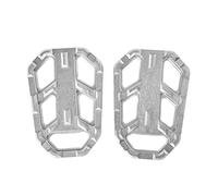 MEXWLOP Extensión de almohadilla clavija for palanca freno pie trasero motocicleta, for, G310R G310GS 2017 2018 2019 2020 G310 GS Pedales reposapiés Reposapiés para motocicleta(Silver)