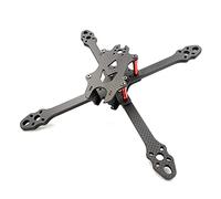 MEXWLOP Fibra de carbono FP V Freestyle True X Kit de armazón de cuadricóptero RC Drone 5030 5045 5145 hélice Kit de marco para drones FPV(215mm Frame kit)