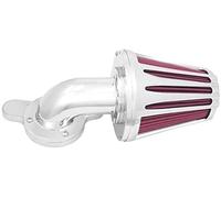 MEXWLOP Filtro de entrada de aire de moto Kit de filtro aire para motocicleta, entrada cono aluminio, para Harley Dyna Softail Touring 2000-2017