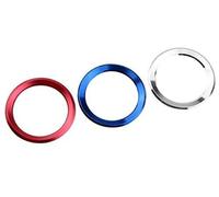 MEXWLOP for, 1 3 4 5 7 Serie M3 M5 GT3 E81 E87 F30 34 F10 GT5 X1 X3 X5 X6, Etiqueta engomada de Ajuste la Cubierta del Anillo Central Volante Coche Adhesivo para Volante