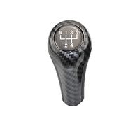 MEXWLOP For, 1 3 5 6 Serie E81 E82 E87 E46 E90 E91 E92 E60 E61 E63 X1 E84 X3 E83 X5 E53 E30 E32 E34 E36 E38 Perilla de Palanca de Cambios de Coche Pomo de palanca de cambios(Carbon 5speed)