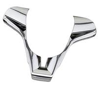 MEXWLOP for Chevrolet, for Cruze, Sedan Hatchback 2009-2014, Pegatinas de Ajuste la Cubierta decoración del Volante Coche mejoradas Adhesivo para Volante(Glossy Silver)