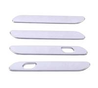 MEXWLOP For Evos, for Mondeo, pegatinas decorativas galvanizadas for manijas de puertas, parches exteriores Calcomanía para la manija interior de la puerta del auto