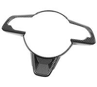 MEXWLOP For Jimny 2019+, molduras Interiores, decoración del Volante Coche, Pegatinas, Accesorios Adhesivo para Volante(Carbon fbier Black)